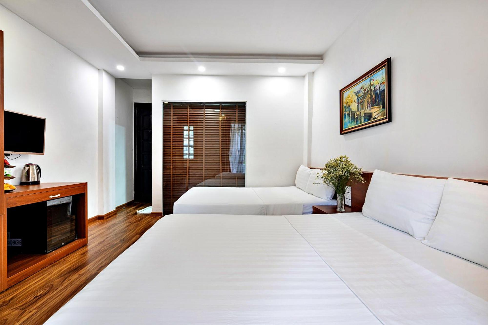 Hanz Ami Central Hotel Hanói Habitación foto