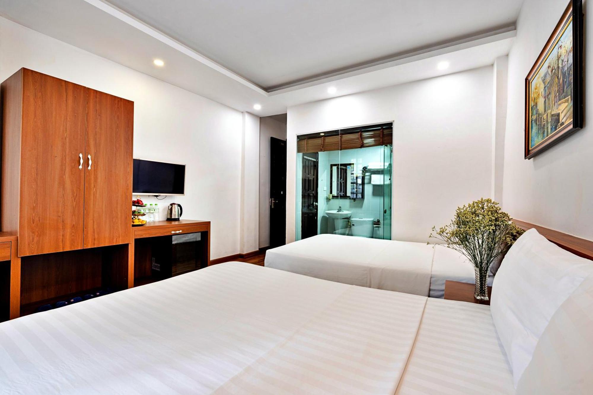 Hanz Ami Central Hotel Hanói Habitación foto