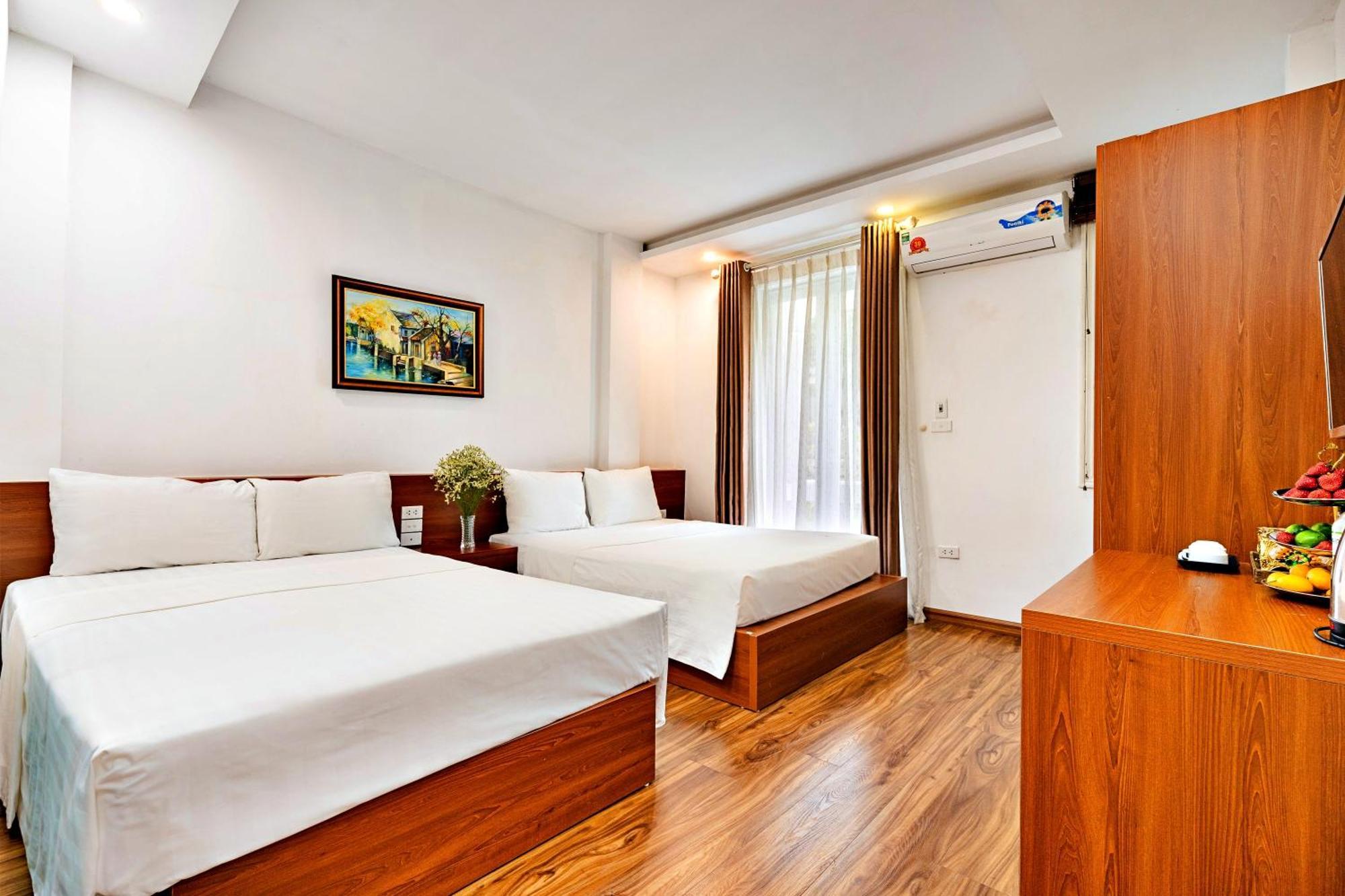 Hanz Ami Central Hotel Hanói Habitación foto